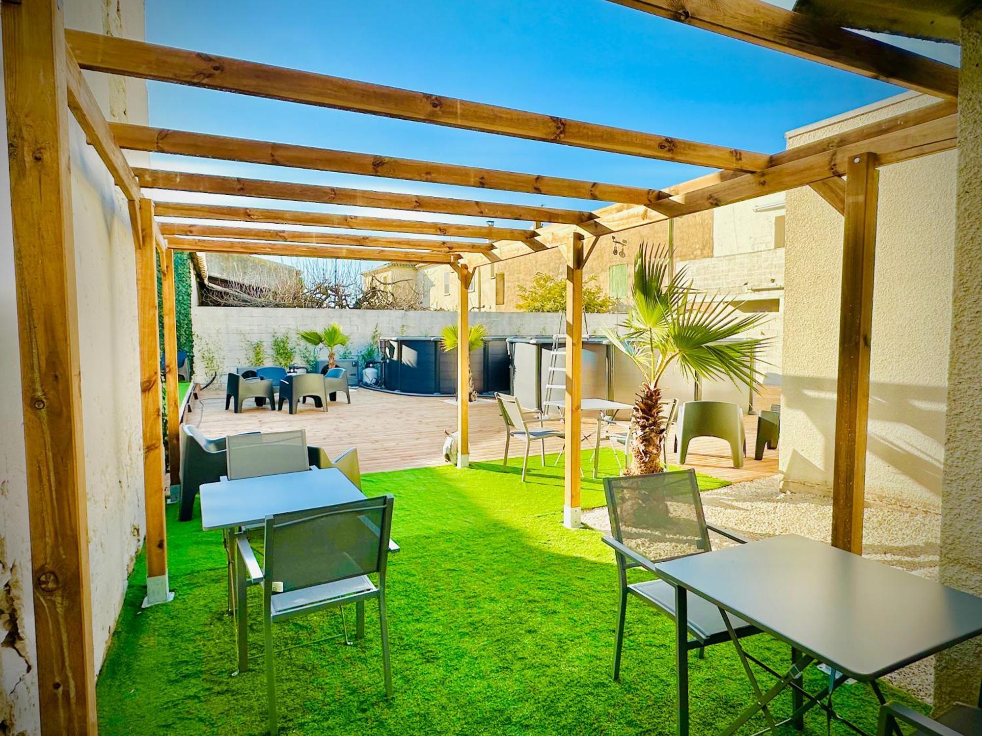 Les Appartements Du Mas - Emeraude Aigues-Mortes Buitenkant foto