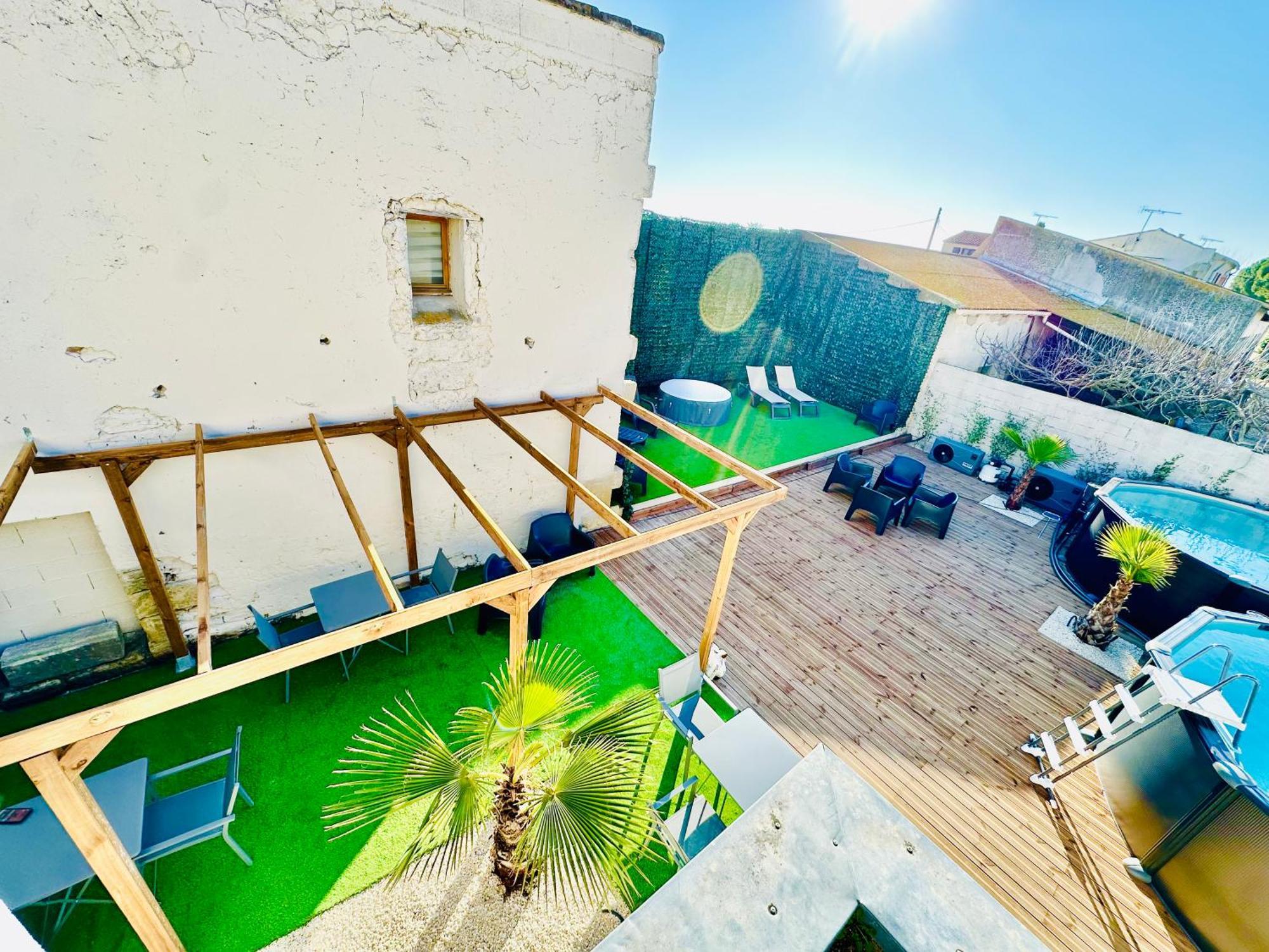 Les Appartements Du Mas - Emeraude Aigues-Mortes Buitenkant foto