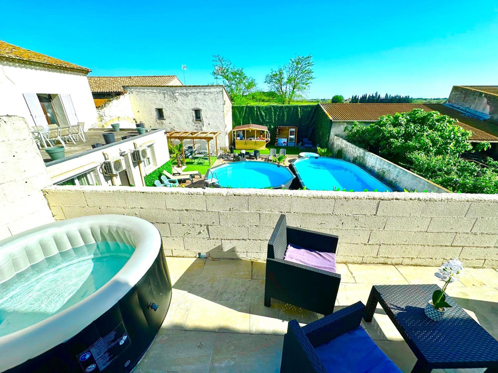 Les Appartements Du Mas - Emeraude Aigues-Mortes Buitenkant foto